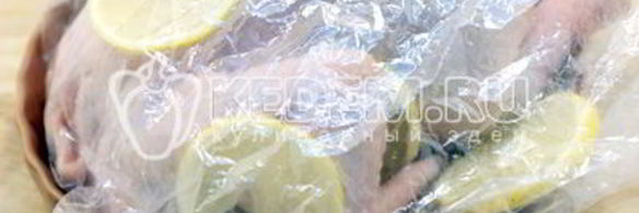 курочка запеченная с лимоном