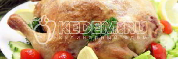 курочка запеченная с лимоном