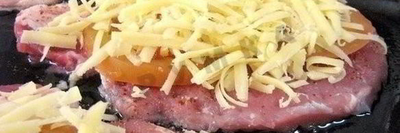 мясо по-купечески с грибами