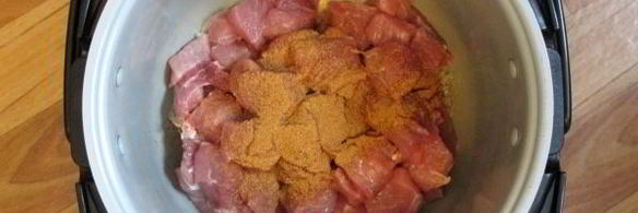 мясо с бананами