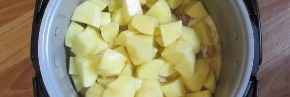 мясо с бананами