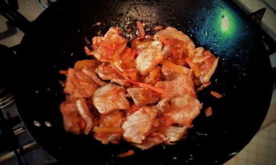 Рецепт мяса в устричном соусе