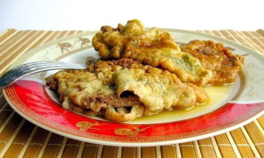 Рецепт отбивных из куриной печени