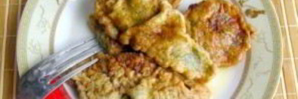 отбивные из куриной печени