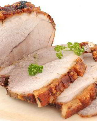 Пикантная буженина с чесноком