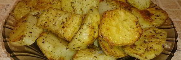 свиная рулька и запеченный картофель