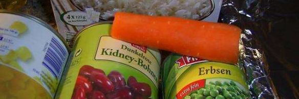 свинина с рисом и кукурузой