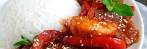 свинина с соусом