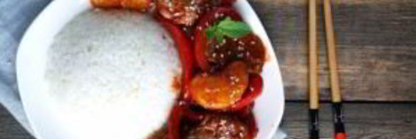 свинина с соусом