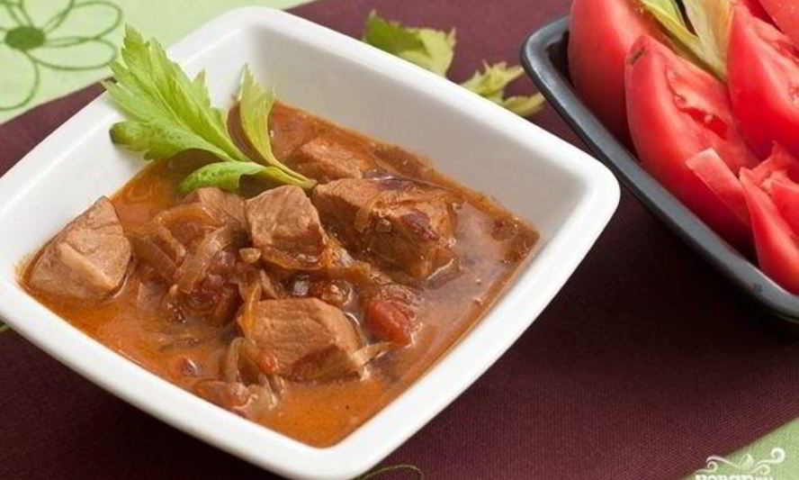 Рецепт свинины в микроволновке