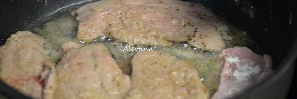 телятина скалопини с грибами