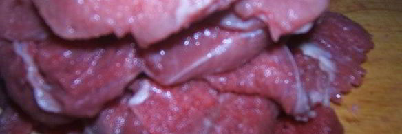 телятина запеченная с сыром и грибами