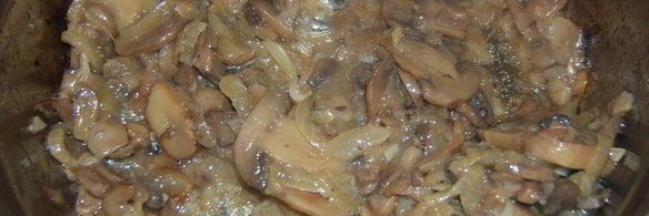 телятина запеченная с сыром и грибами