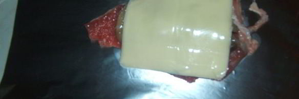 телятина запеченная с сыром и грибами