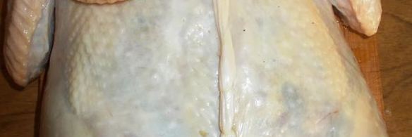 цыпленок фаршированный