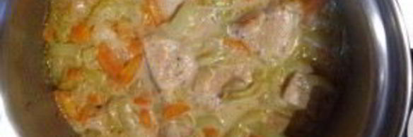 тушеная индейка простая