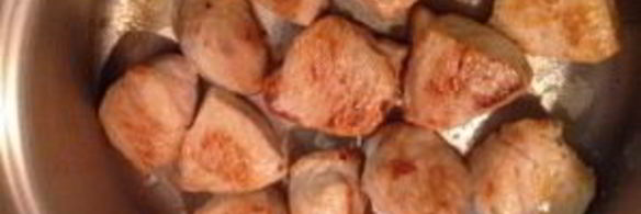 тушеная индейка простая