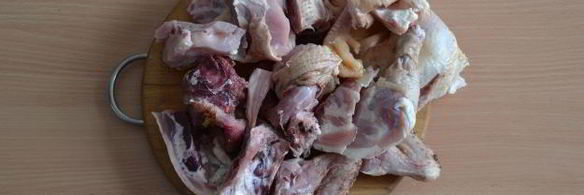 тушеная курица с картошкой и кабачками