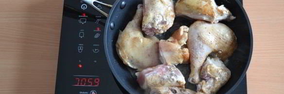 тушеная курица с картошкой и кабачками