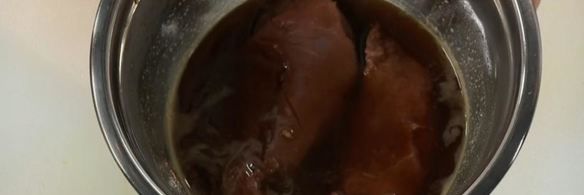 утиная грудка с перловой кашей