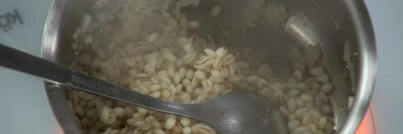 утиная грудка с перловой кашей