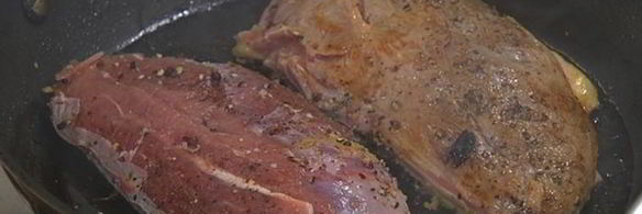 утиные грудки с абрикосами