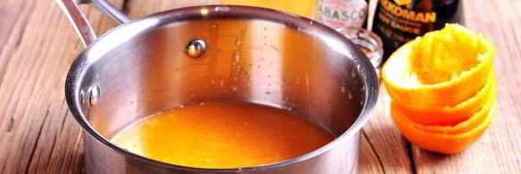 запеченная свиная корейка в мандариновом соусе