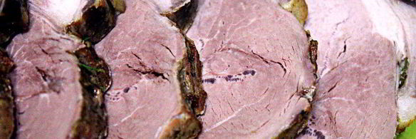 запеченная свиная шейка с картофелем