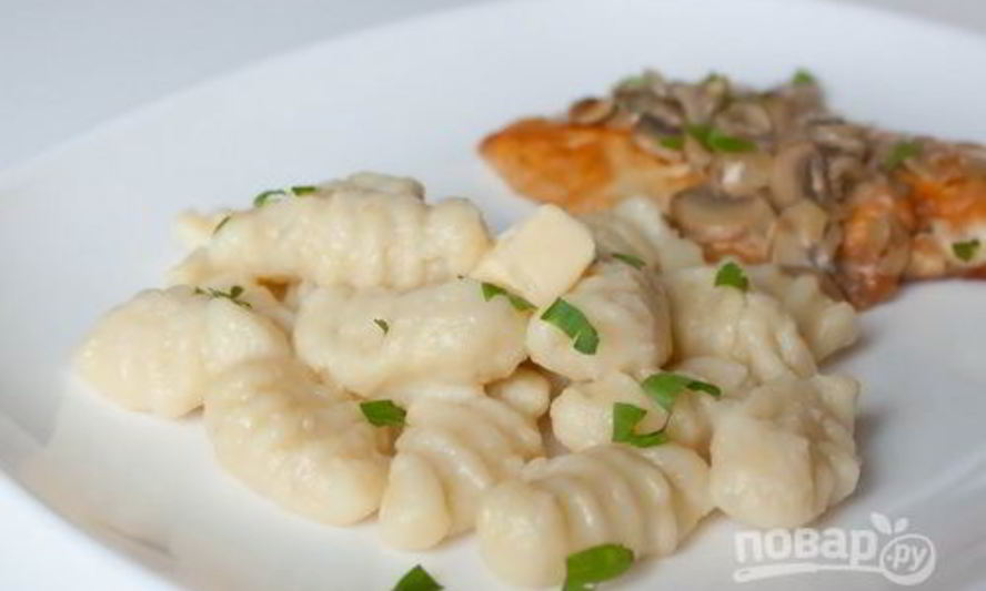 Рецепт ньокков картофельных