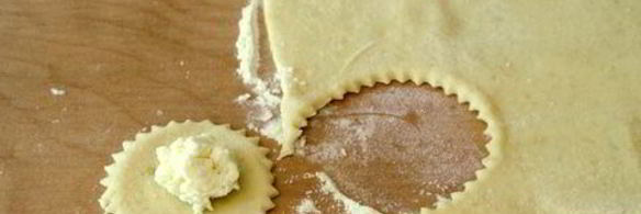 ньокки с начинкой из моцареллы