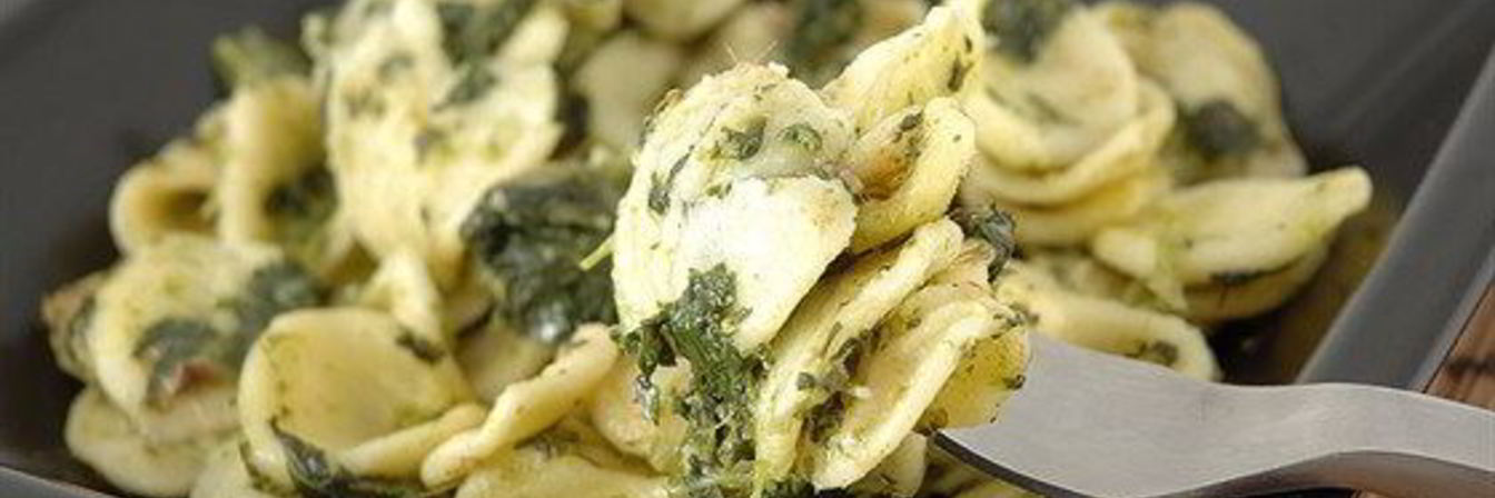 Ньокки со шпинатом и лимоном