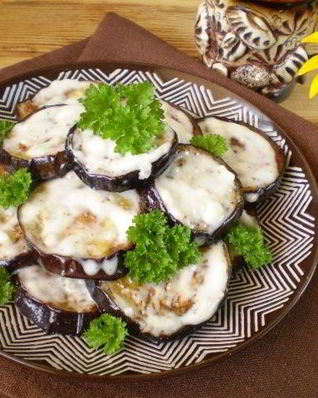 Баклажаны жареные с чесноком и майонезом