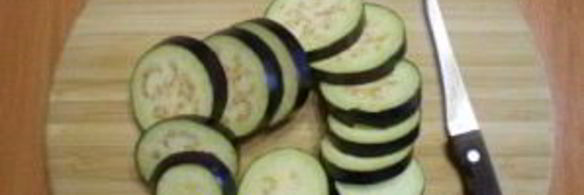 баклажаны жареные с чесноком и майонезом