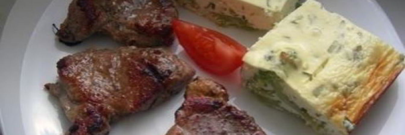 Брокколи с творогом в духовке