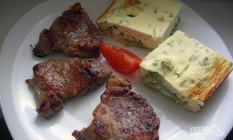 Рецепт брокколи с творогом в духовке