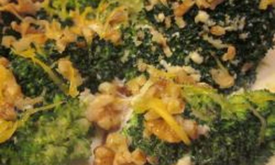 Рецепт брокколи, запеченной в сметанном соусе