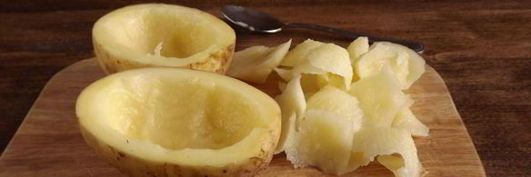 дважды запеченный картофель