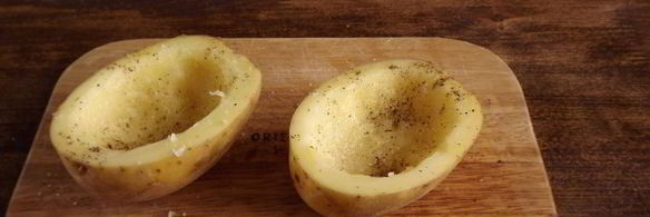 дважды запеченный картофель