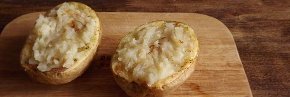 дважды запеченный картофель