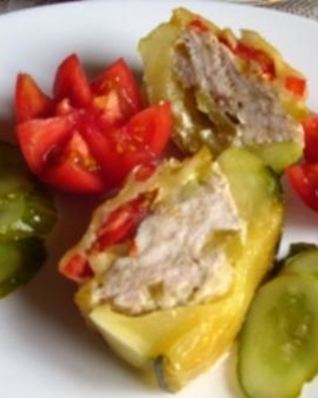 Фаршированная лодочка