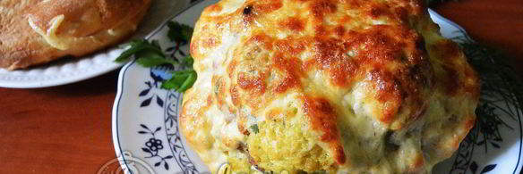 фаршированная цветная капуста