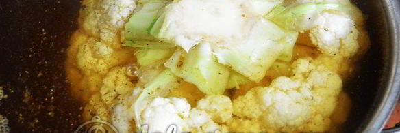 фаршированная цветная капуста