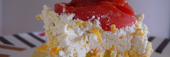 фаршированный перец на бочок с розмариновым томатом