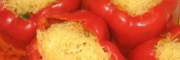 фаршированный перец с овощами
