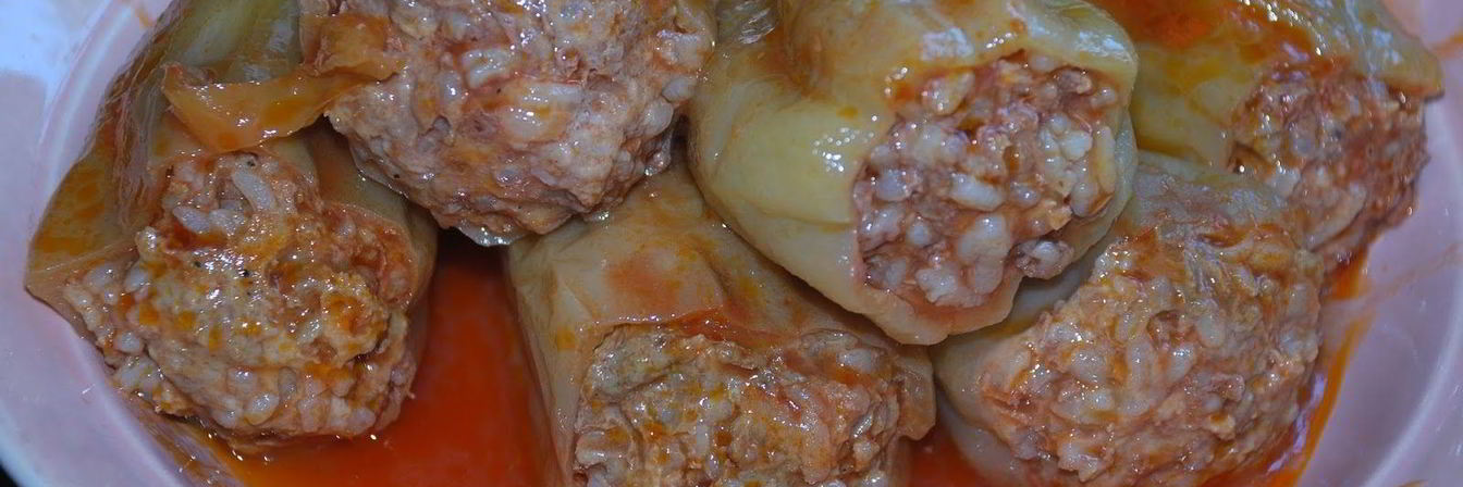 Фаршированный перец со свининой