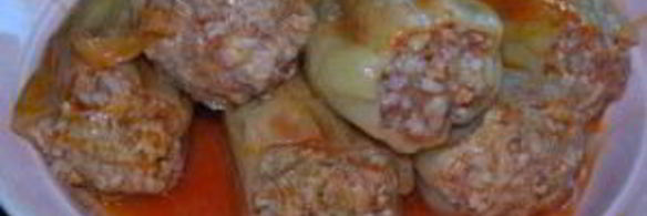 фаршированный перец со свининой