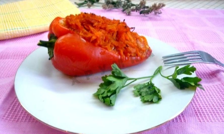 Рецепт фаршированного перца запеченного в духовке с мясом