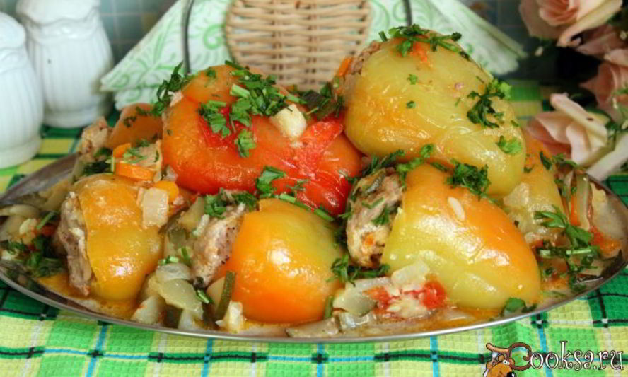 Рецепт фаршированного перца
