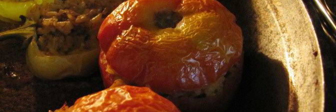 Фаршированные овощи по-гречески