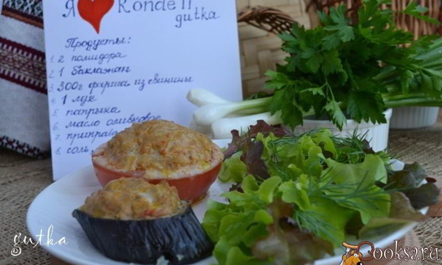 Рецепт фаршированных овощей